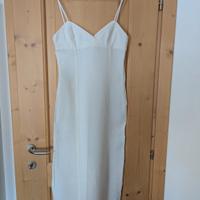 Vestito bianco/trasparente 