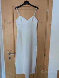 Vestito bianco/trasparente 