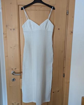 Vestito bianco/trasparente 