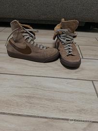 Nike Blazer High Camoscio Marrone con Pelliccia