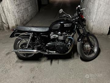 Triumph Bonneville t100 all black usata TRATTABILE