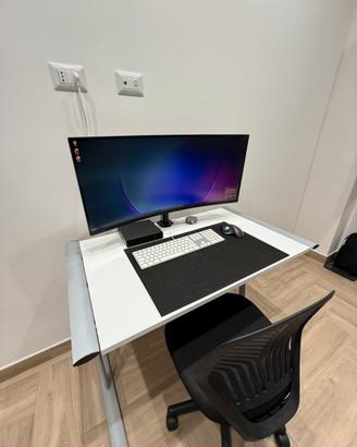 Monitor curvo 2k 34 pollici