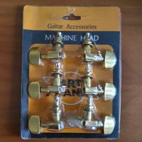 Meccaniche dorate chitarra 6 corde