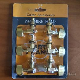 Meccaniche dorate chitarra 6 corde