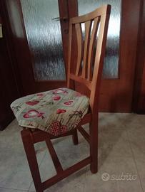 Sedie in legno