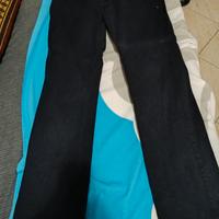 pantaloni jeans uomo blu scuro wampum 