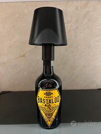 Lampada design con bottiglia unica