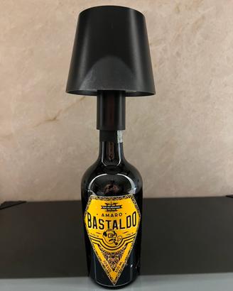Lampada design con bottiglia unica