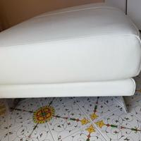 Pouf pelle bianca Poltronesofà