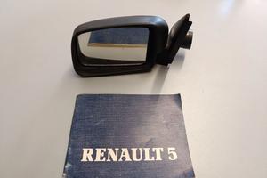 Specchietto sx - libretto manut. Renault super 5
