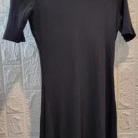 Vestito Desigual nero a costine – taglia S