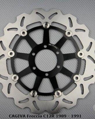 Disco freno anteriore CAGIVA Freccia C12R 1989 91
