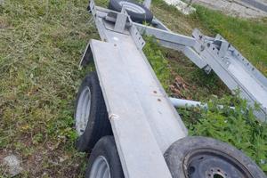 Carrello trasporto auto attrezzature sportive