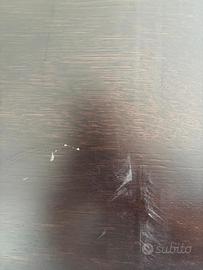 Tavolo da pranzo allungabile in legno wenge