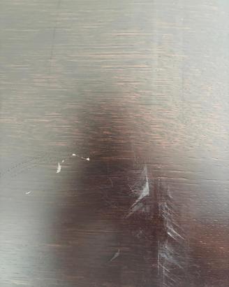Tavolo da pranzo allungabile in legno wenge
