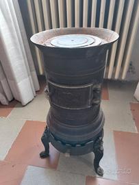 Stufa a legna/carbone i ghisa primi del 900