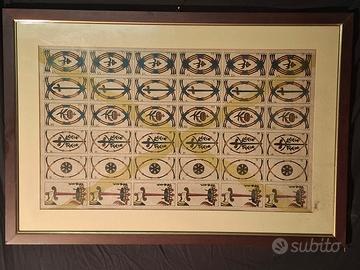 incisione carte da gioco d'epoca 