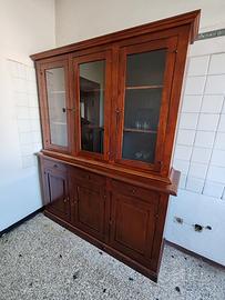 Mobile con vetrina stile arte povera 