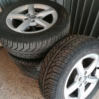 Ruote + cerchi originali Audi da 16 