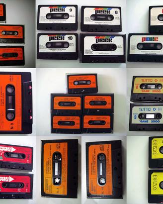 Cassette Commodore 64 (1983 - 1985)