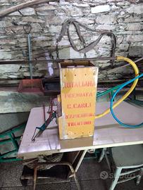 Macchina solforatrice in legno