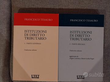 libri universitari diritto tributario