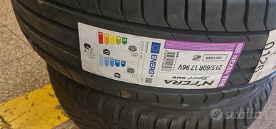 pneumatici  215/60-17 195/65-15 225/50-17 