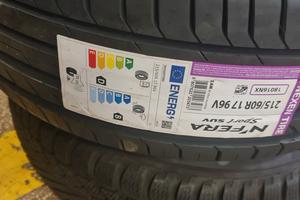 pneumatici  215/60-17 195/65-15 225/50-17 