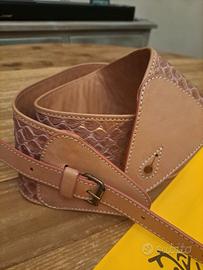 tracolla chitarra vera pelle NUOVA