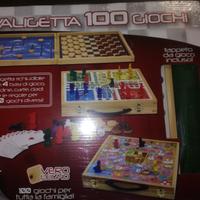 Valigetta 100 giochi in legno - Nuovo