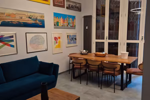 Bilocale 75mq con giardino a Milano