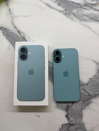 iPhone 16 Verde Acqua 256gb