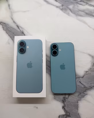 iPhone 16 Verde Acqua 256gb