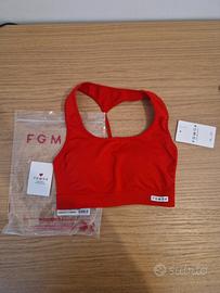 top vertigo fgm04 rosso lampone XS / S