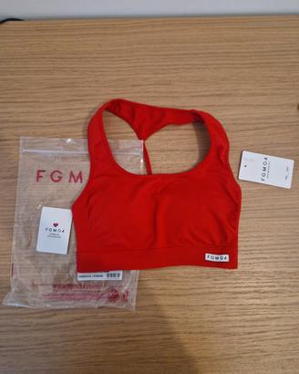 top vertigo fgm04 rosso lampone XS / S