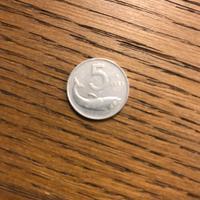 5 lire delfino