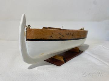 Modellino Gozzo ligure in legno mod. unico