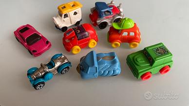 Lotto 8 macchinine kinder sorpresa anni ‘90