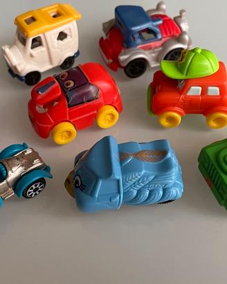 Lotto 8 macchinine kinder sorpresa anni ‘90