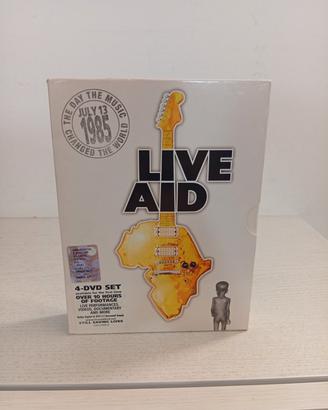 Live Aid cofanetto DVD 