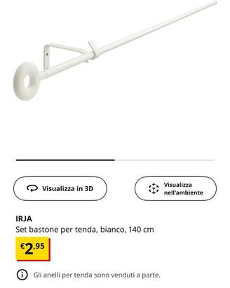 Palo tenda ikea