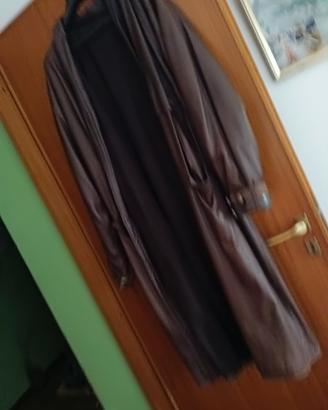 cappotto pelle e pelliccia