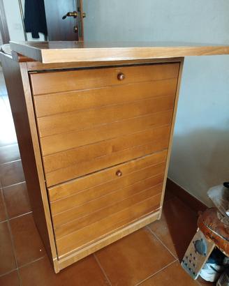 Mobile asse da stiro 