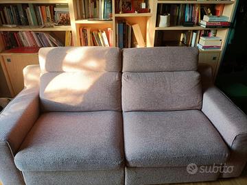 Divano 3 posti Poltronesofà Crostolo con recliner