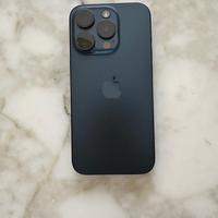 Iphone 15 pro blu 256gb