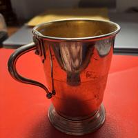  Antica Tazza da Viaggio Pieghevole Primi 900