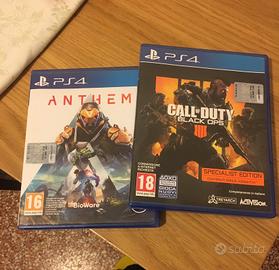 PS4 | Call of Duty Black Ops 4 + Anthem