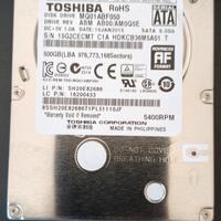 Hard Disk Toshiba 500 GB