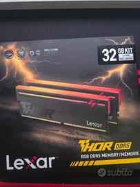 Lexar THOR Z Series RGB RAM DDR5 32GB Kit (2x16GB)