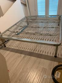 Rete matrimoniale ortopedica acciaio